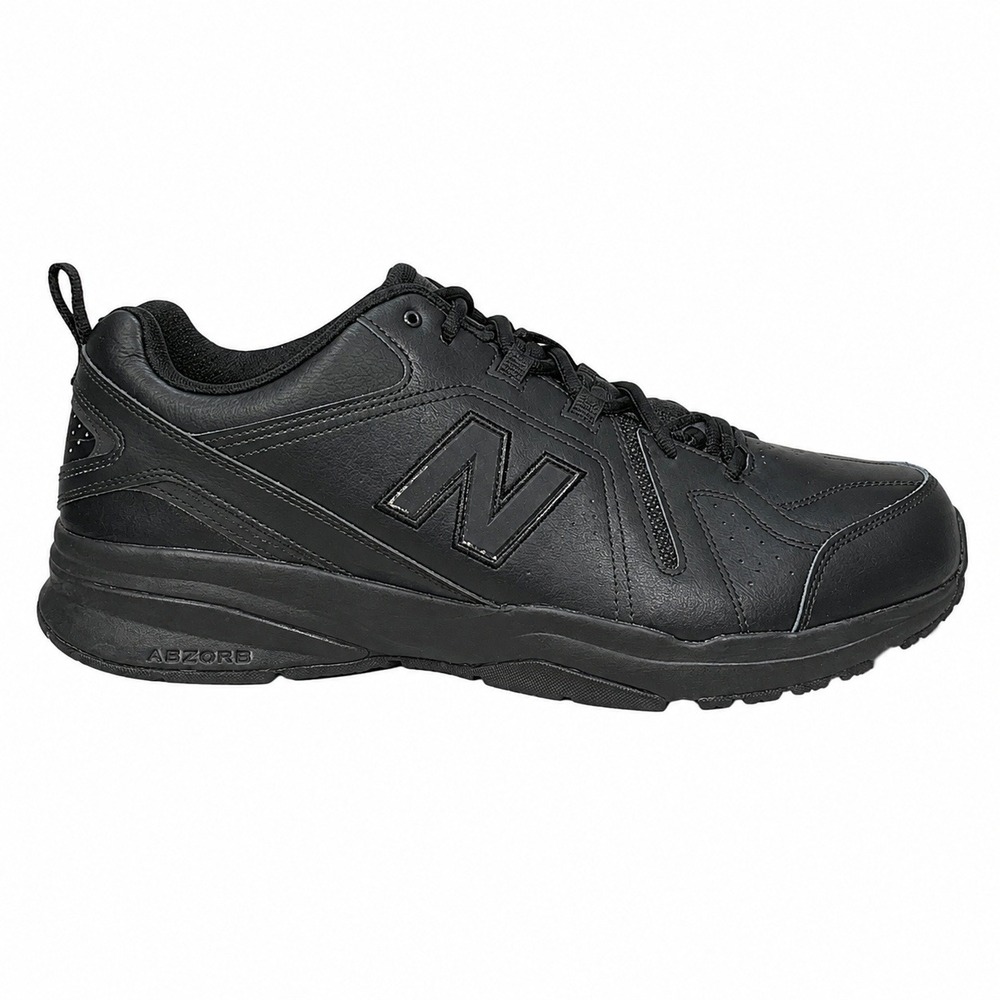 New Balance 608v5 Shoes Mens Size 18 2E Width Black Slip Resistant Trainers